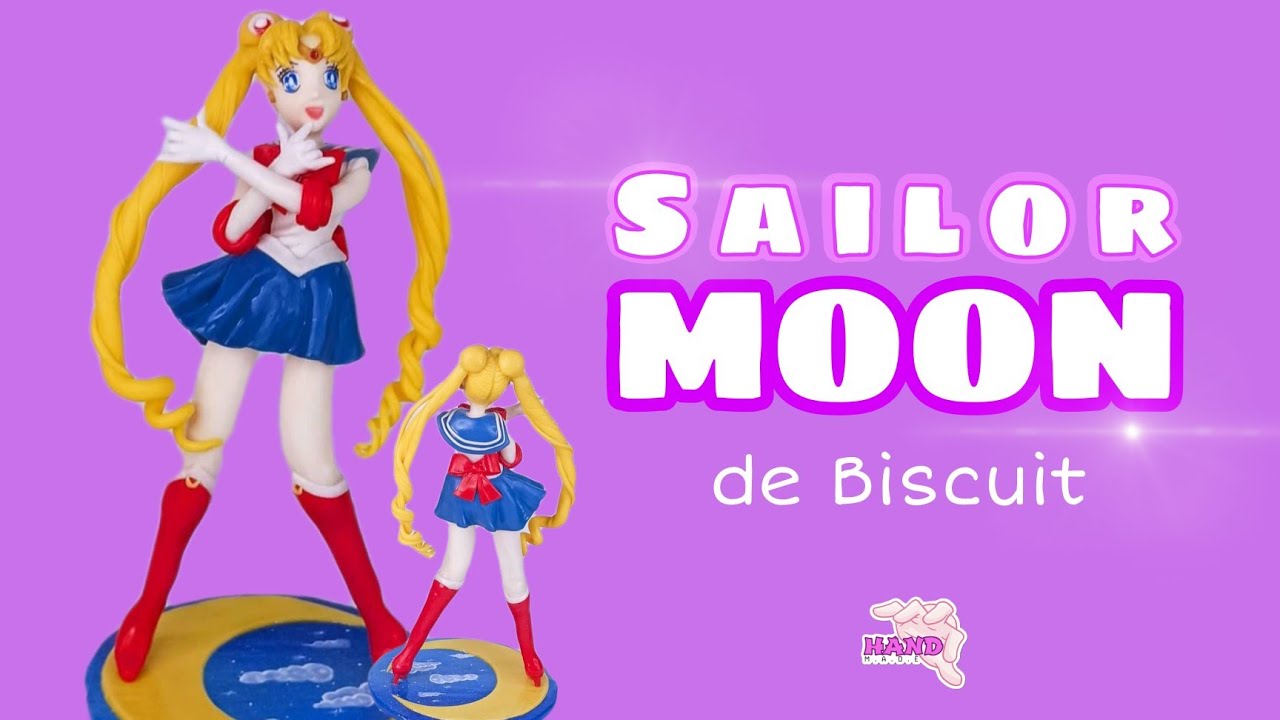Action Figure da Sailor Moon de Biscuit | @eu.handmade