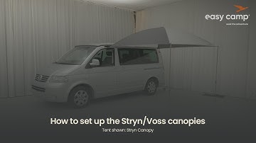How to set up the Stryn/Voss canopies