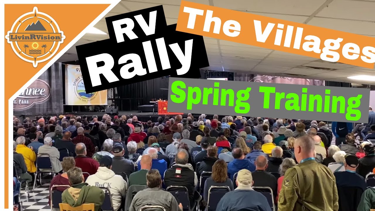 RVillage Rally The Villages Spring Training YouTube