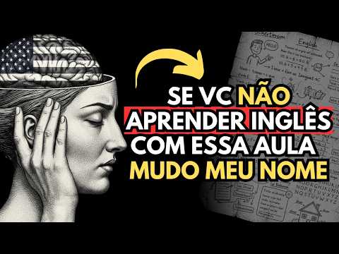 🤯 Me dê SÓ 38 minutos, e vou te ensinar a PENSAR em INGLÊS! AULA COMPLETA [INICIANTE]