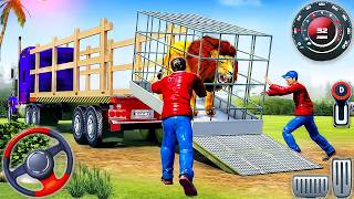 Wild Animal Transport Truck Gameplay – Realistic Animal Transport Truck Driving | Movio Gaming screenshot 3