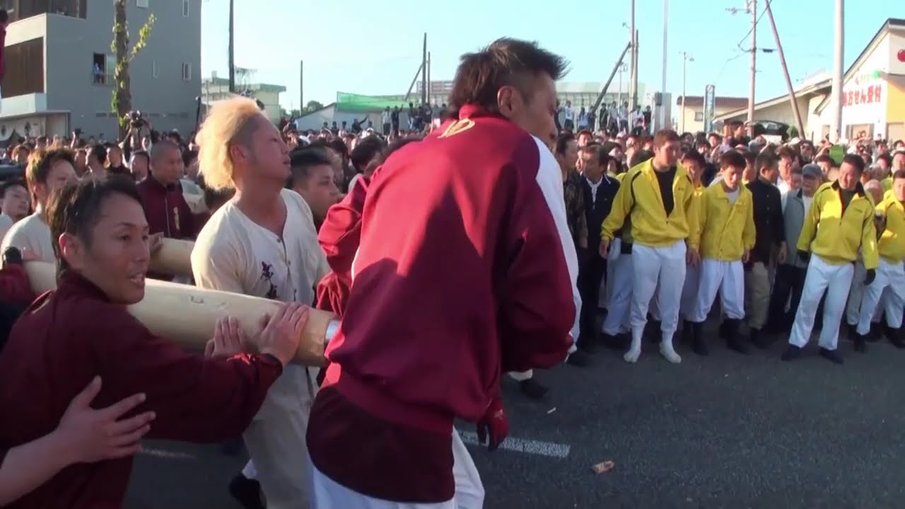 新居浜太鼓祭り2015 平成27年 アンコール 大江VS中須賀 ＃大江太鼓台