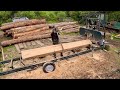 Timber Framed Barn Part 12 Milling Milling And More Milling