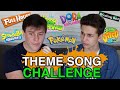 Theme Song Challenge w/ Thomas Sanders