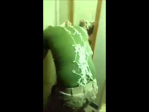 Silly String to Face