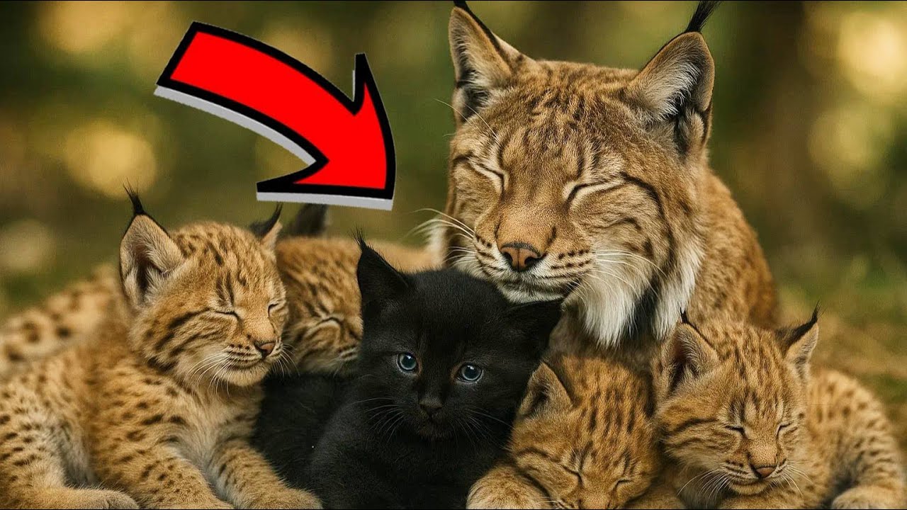 Рысь родила детеныша. Ветеринар Вскрикнул от Шока, Когда Увидел этого малыша!