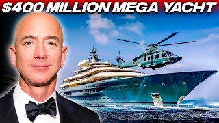 Famous Inside Jeff Bezos New $400 Million Mega Yacht | FLYING FOX Profile