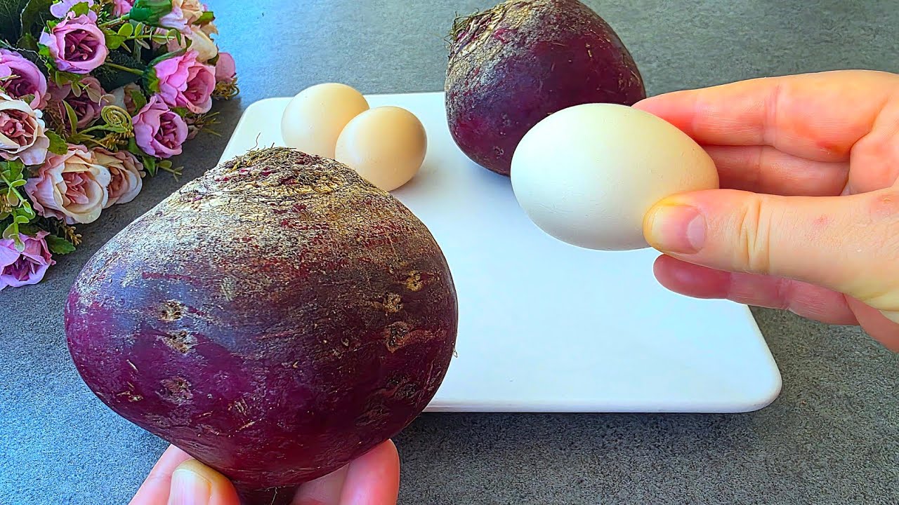 Просто добавьте 3 яйца к 2 красным свеклам, и вы будете в восторге! Рецепт