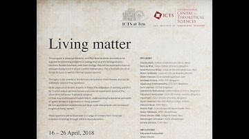 Soft and Biological Matter - Lecture 1 by Vijaykumar Krishnamurthy