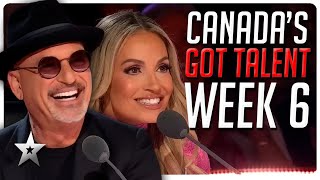 Canada's Got Talent 2024  Week 6 ALL AUDITIONS!