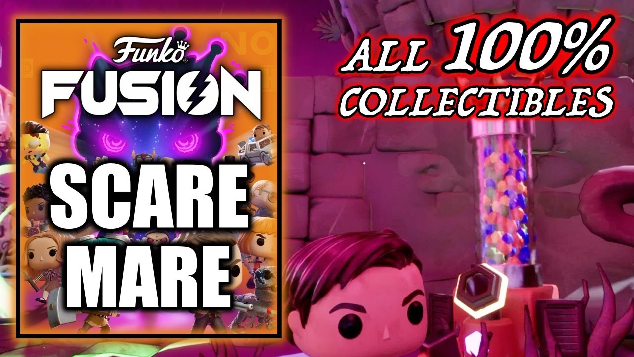 Funko Fusion - Scare Mare 100% All Collectibles, (MEGA MAN 2) Masters of the Universe Free Play