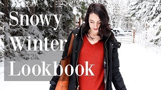 Snowy Winter Fashion Lookbook 2018 | Capsule Wardrobe