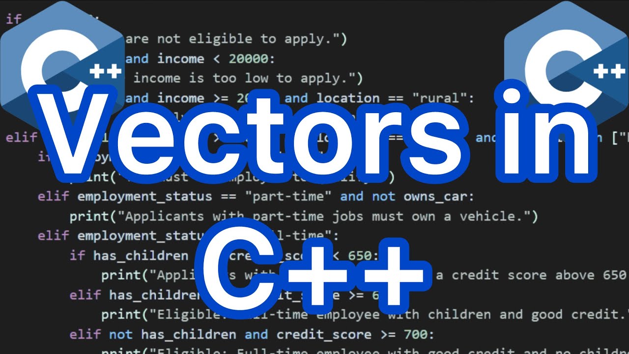 How To Work With Vectors in C++? - YouTube