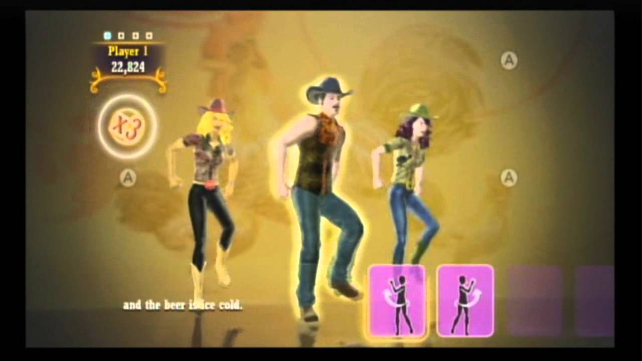 wii country dance