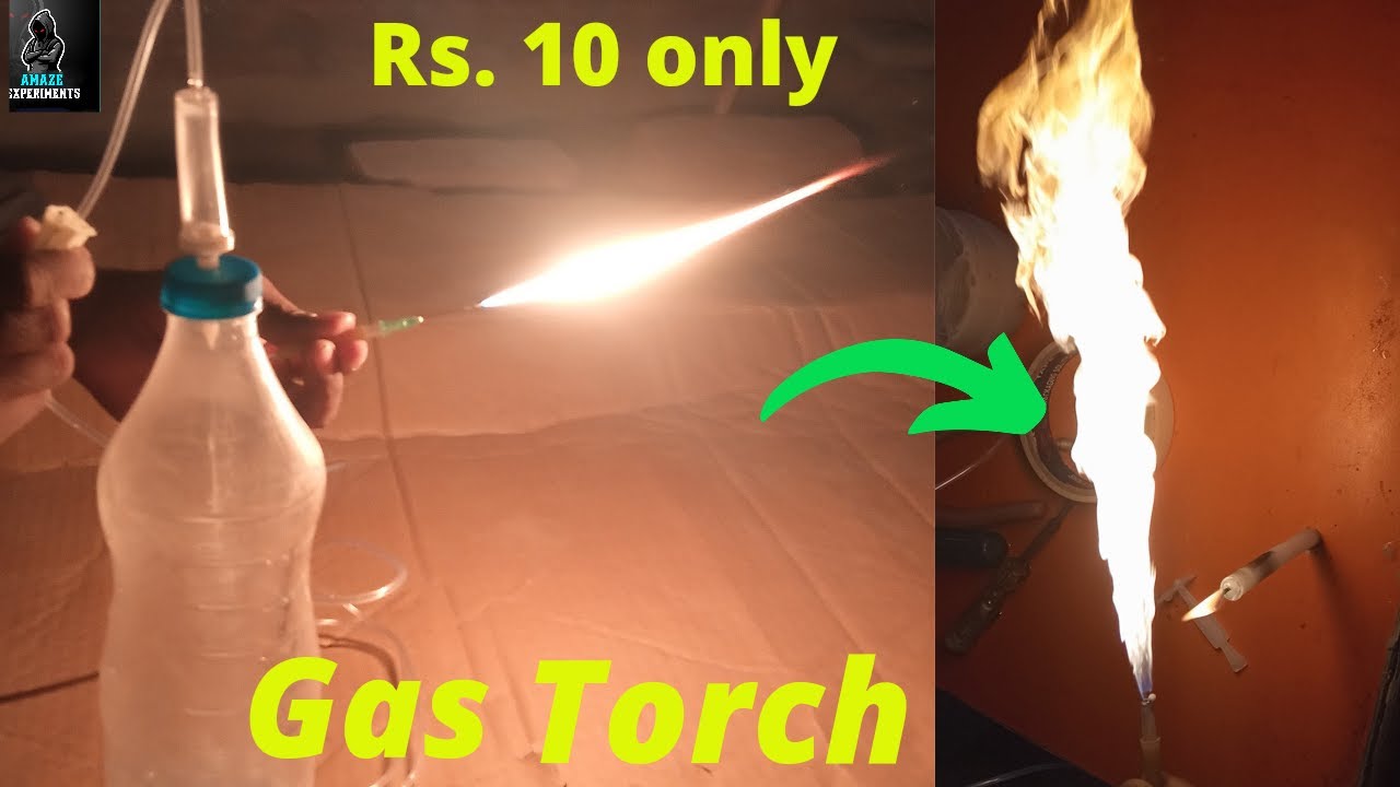 How to make Gas Torch |  गैस टार्च कैसे बनाएं | use of carbide