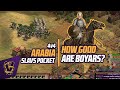 How Good are Boyars? | 4v4 Arabia, Slavs Pocket