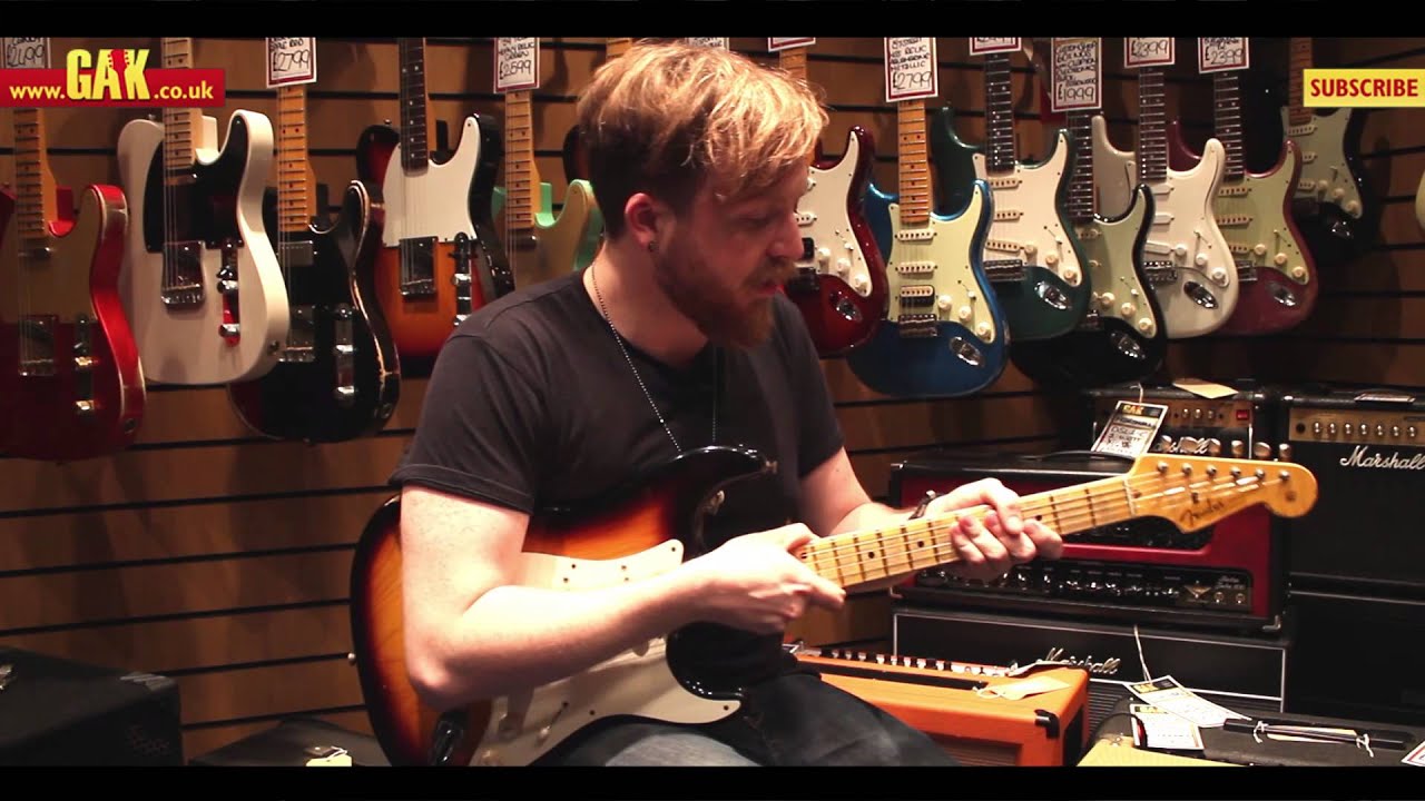 Fender - Custom Shop '56 Stratocaster Relic (2 Tone Sunburst) Demo