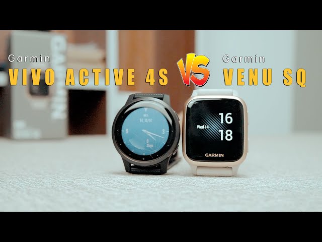 Garmin Venu SQ vs Garmin Vivo Active 4| Sản phẩm nào phù hợp với bạn ???