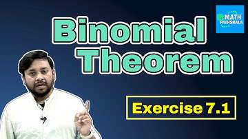 NCERT Class 11 Maths | Exercise 7.1 Binomial Theorem | Step-by-Step Solutions