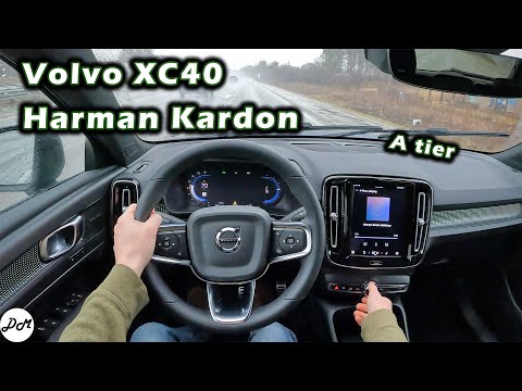 2022 Volvo XC40 Harman Kardon 13-Speaker Sound System Review Android Automotive