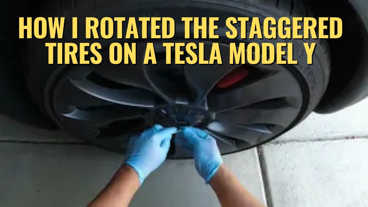 Tesla Tire Rotation X Pattern 2025 DIY: I Performed Tire Rotation On Our Tesla Model Y - YouTube