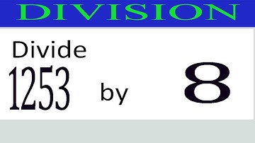 Divide     1253      by     8