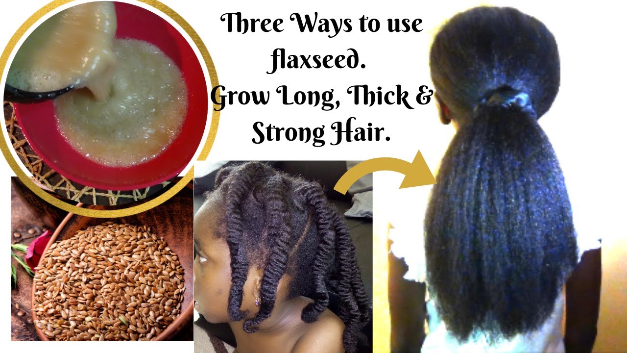3 Ways to Add FLAXSEED into Your Regime, Use it For At least 4 months & your Hair will Grow Crazily