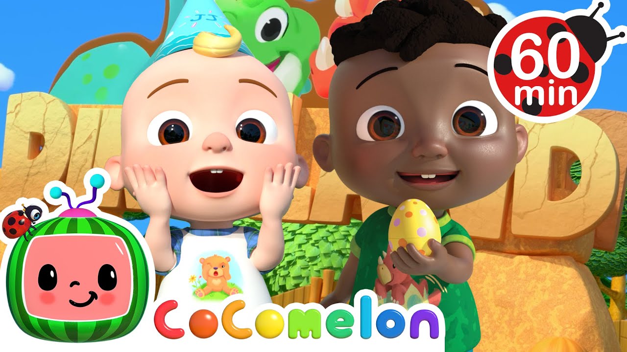 Dinoland Birthday | Cody Time CoComelon Sing Along Songs for Kids ...