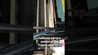 How To Calibrate The Maintenance Station Trojanlabel T2-C Color Label Printer