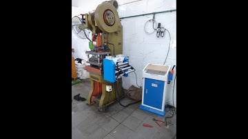 Servo Feeder and Decoiler and Recoiler In Mechanical Press Machine From Giriraj Press Tech Automatio