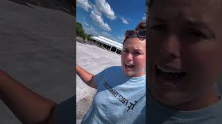 We ALMOST have an outdoor arena 😅 #katievanslyke #runningspringsminifarm #renovation #barnreno