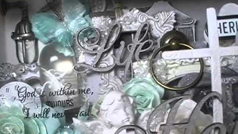 Mixed Media Altered Configuration Box GDT Project for SaCrafters