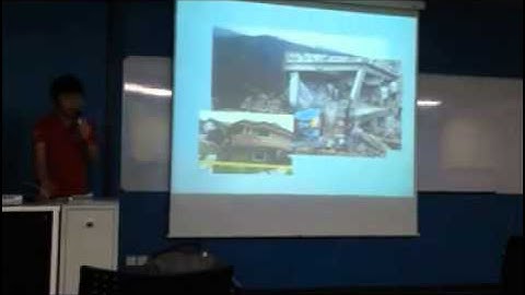 Landslide monitoring sensor video