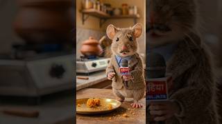 चूहा की ब्रेकिंग न्यूज़ 😂 #viralvideo #funny #aivideo #news #new #newsong #songs #trendingreels