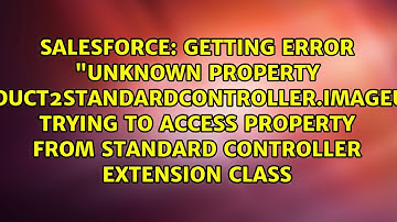 Getting error "Unknown property 