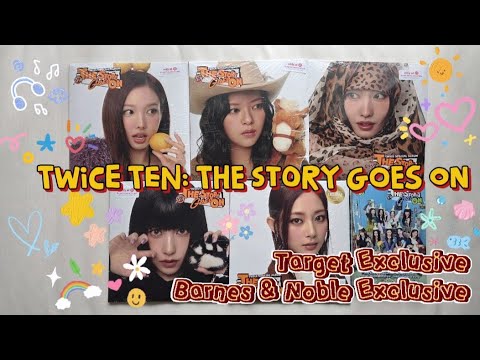 TWICE TEN The Story Goes On Episode and Cast Version Unboxing