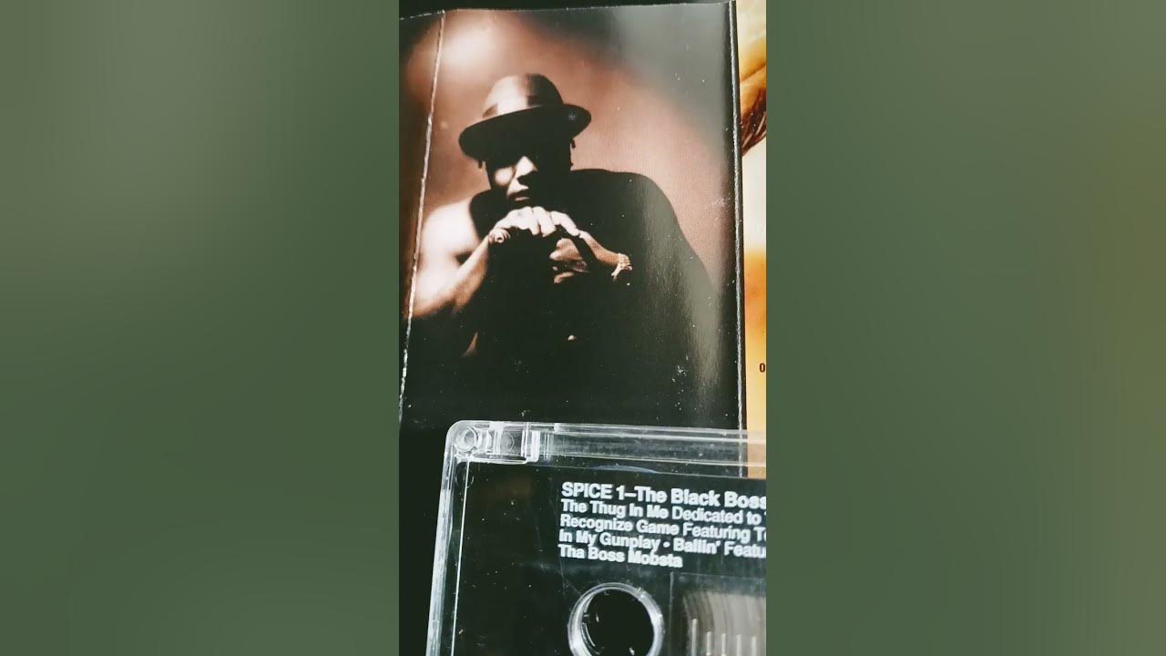 SPICE 1 & WC & BIG SYKE - (510) & (213) (THE BIG BOSSALLINI) 1997 RAP CASSETTE TAPE CLASSIC ALBUM