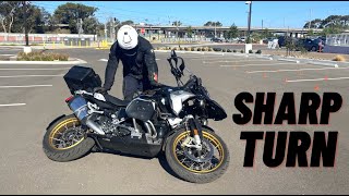 How To Do Sharp Turns (Counter Steering Needed)