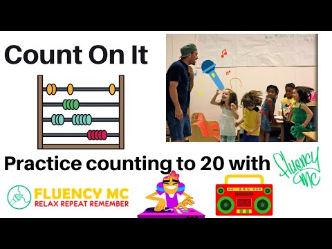 Kids! Practice counting from 1 to 20 in English with the "Count On It" rap by Fluency MC