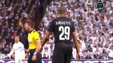 ASI FUE LA PRIMERA VEZ DE MBAPPE EN EL BERNABEU