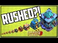 WHEN is 'RUSHING' Right? The Clash of Clans Team SPEAKS!
