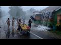 RAINSTORM THAT MAKES YOU FORGET EVERYTHING 🌧️| Sleep Deep in a Quiet Village