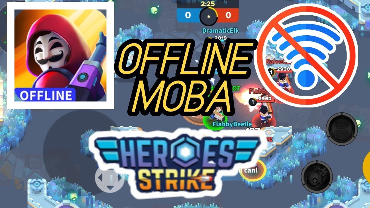 Heroes Strike - (Gameplay) Offline Moba - YouTube