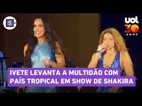 Shakira no Rio de Janeiro: Ivete Sangalo agita Copacabana com País Tropical