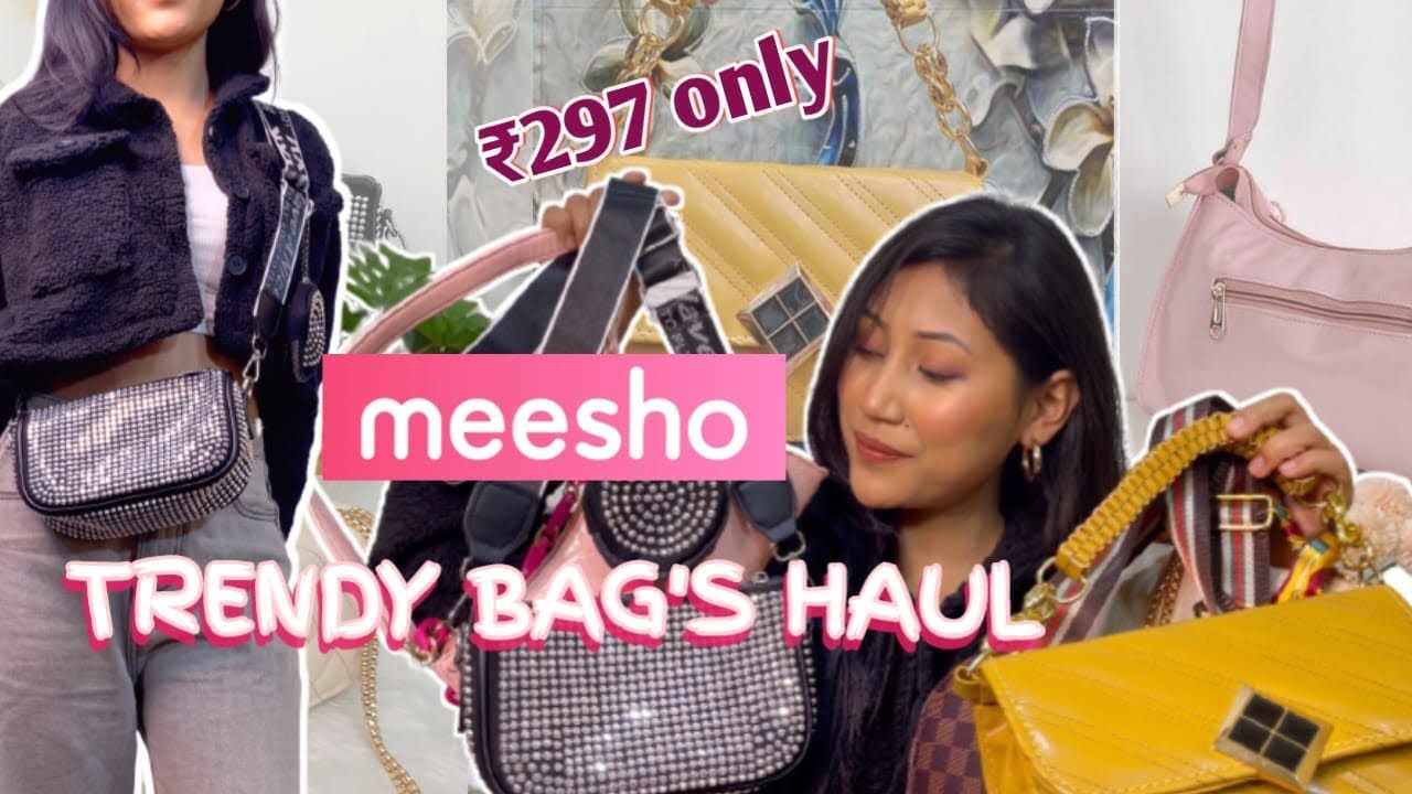 OMG* Bought Fake Designer Bags from Meesho !! Wasn't Expecting this. 