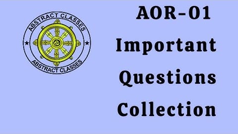 AOR-01 IGNOU IMP  QUESTION FOR AUG 2021 // OPERATION RESEARCH MOST  IMPORTANT TOPIC