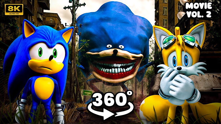 Shin Sonic Tapes 360° | Movie Collection Part 4,5,6 | Scary VR 360º 8K Animation Film