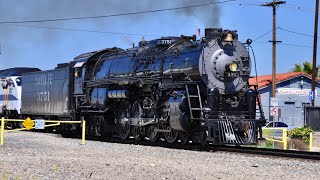 Santa Fe 3751 Steam Locomotive: San Bernardino Railroad Days 2010  2014