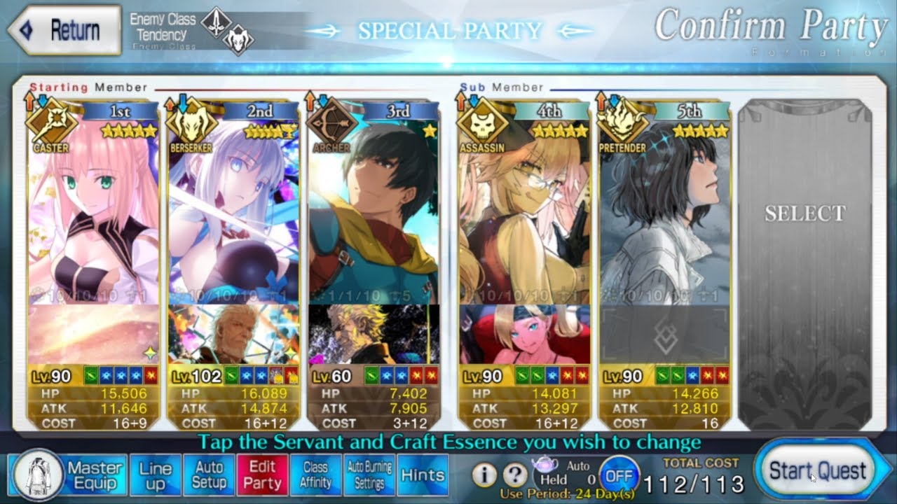 [Fate GO NA] Advanced Quest 7: Bird Panic - YouTube