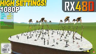 Garrys Mod RX 480 - 1080p High,